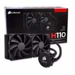 Cooler CPU Corsair H110 AIO (Liquid Cooler) 280mm (2 Fans de 140mm)
