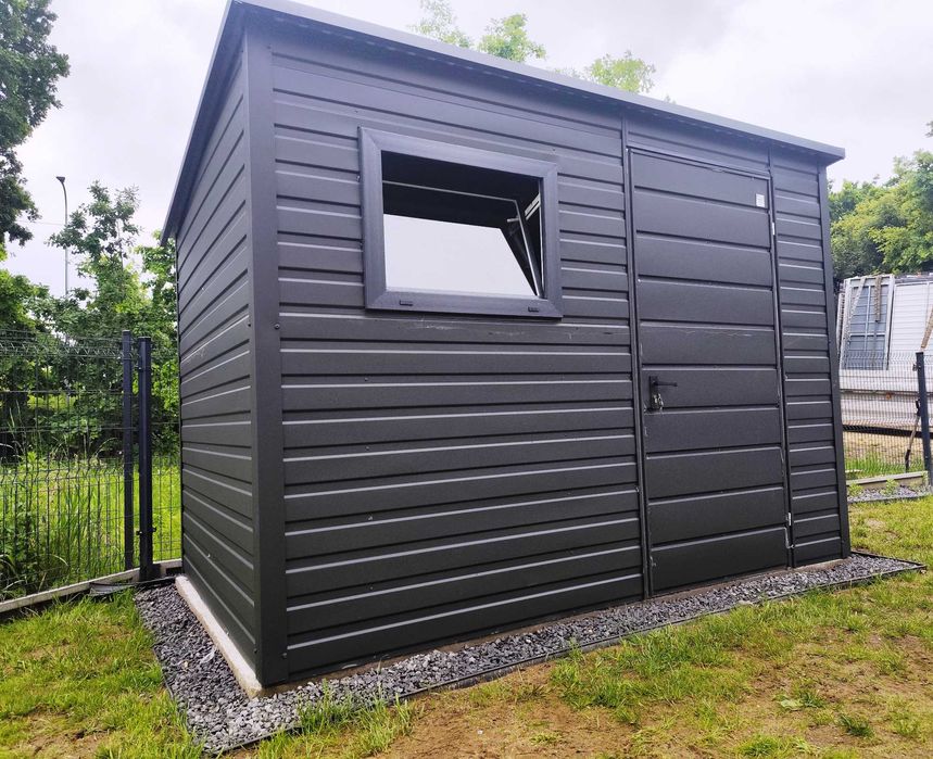 Schowek, Domek z PROFILA ZAMKNIĘTEGO 3x3 ocynk