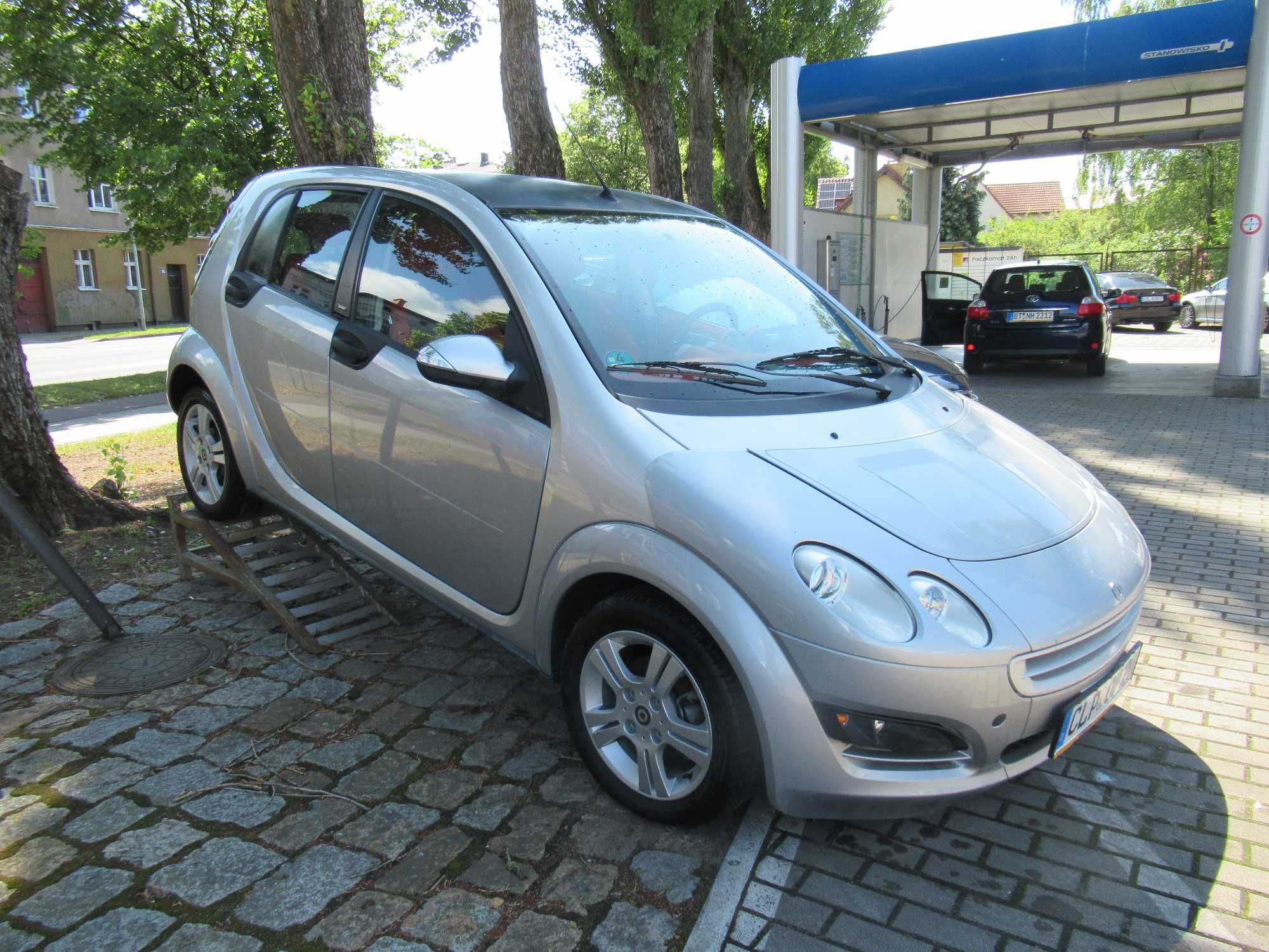 Smart ForFour 2007 benzyna 1.1 75km dach panorama piękny ekonomiczny