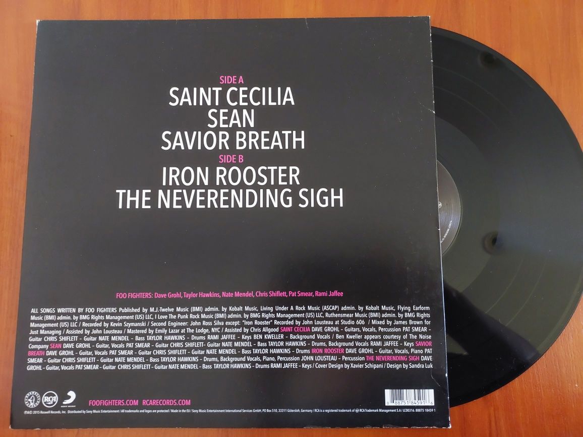 Foo Fighters - Saint Cecilia EP Winyl EX