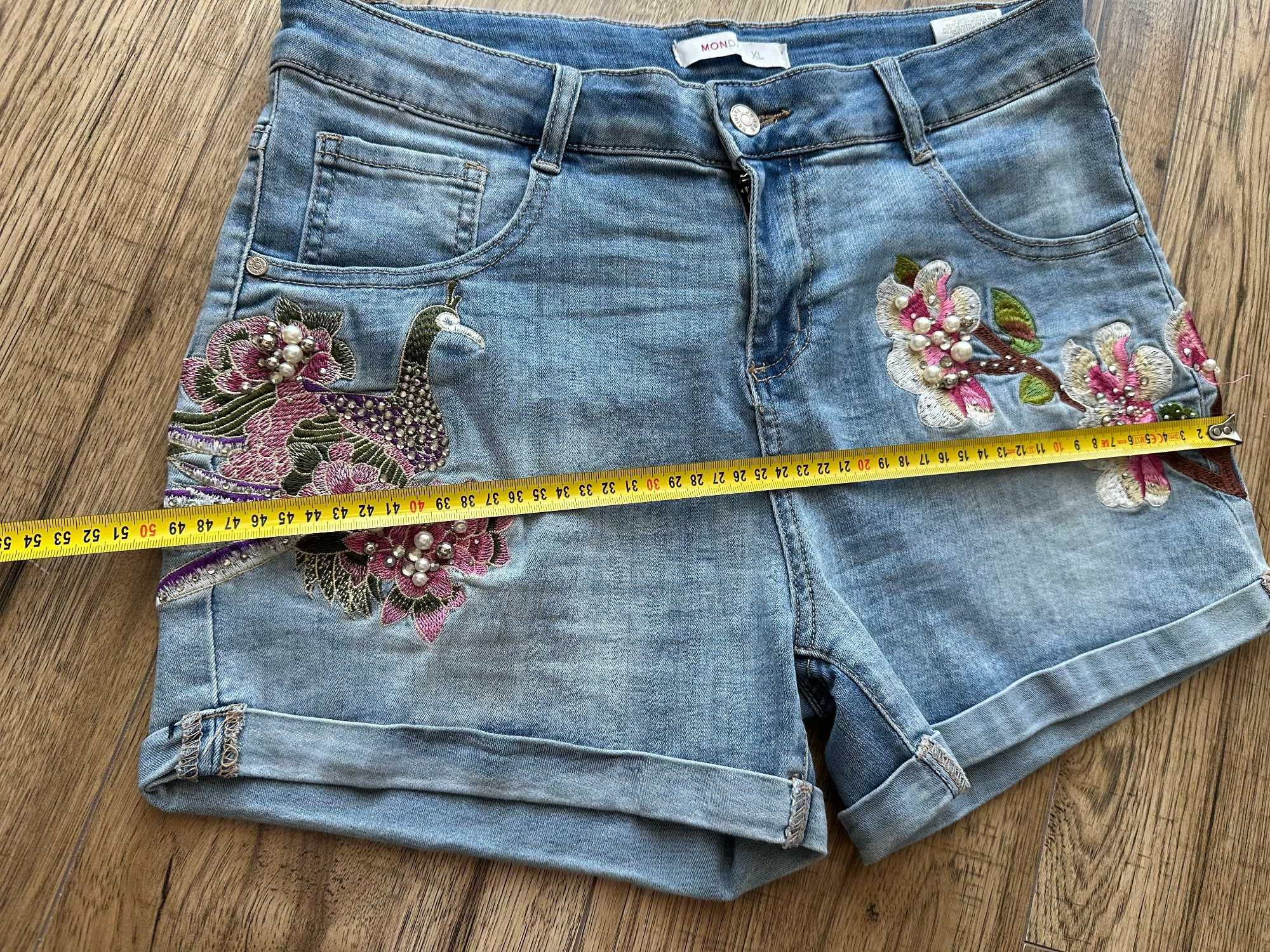 Tk maxx szorty z haftem rozmiar XL