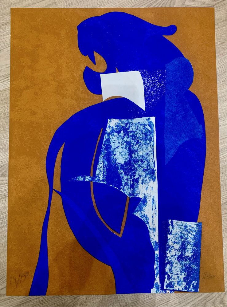Serigrafia Júlio Pomar