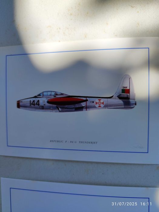 Coleção de postais do Museu do Ar