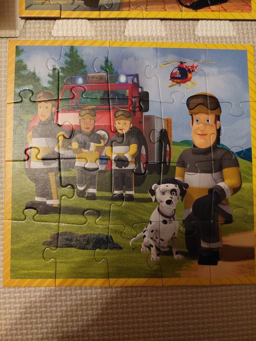 Puzzle 3w1 Strażak Sam 3+ fireman Trefl