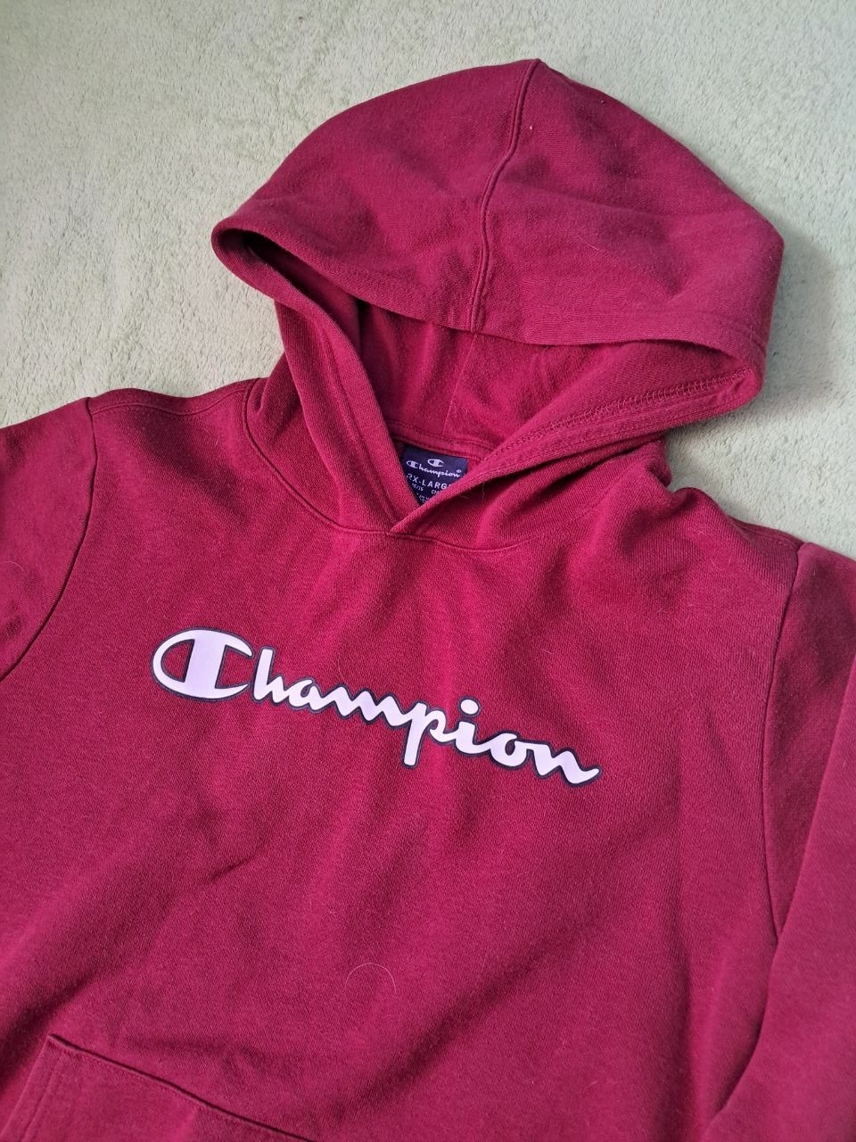 Худи champion червона