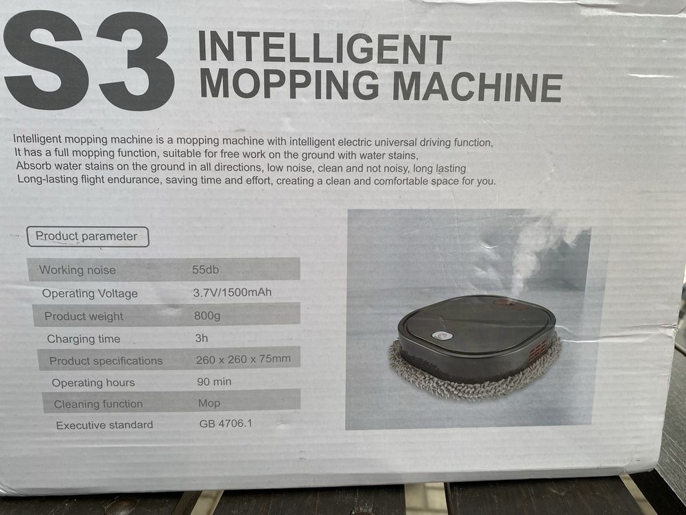 Robot mapujący na mokro i sucho