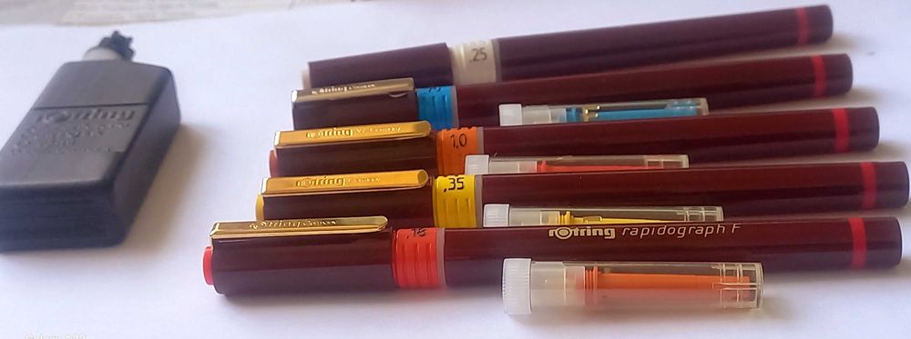 Canetas técnicas Rotring