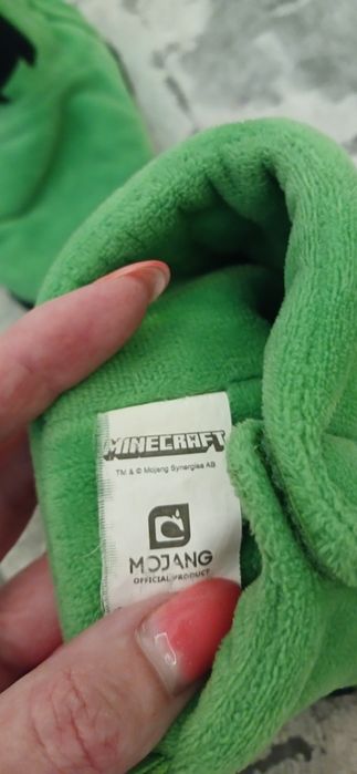 Кімнатне та для садочку взуття майкрафт , по устільці  15