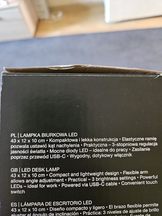 Sprzedam nowa lampkę