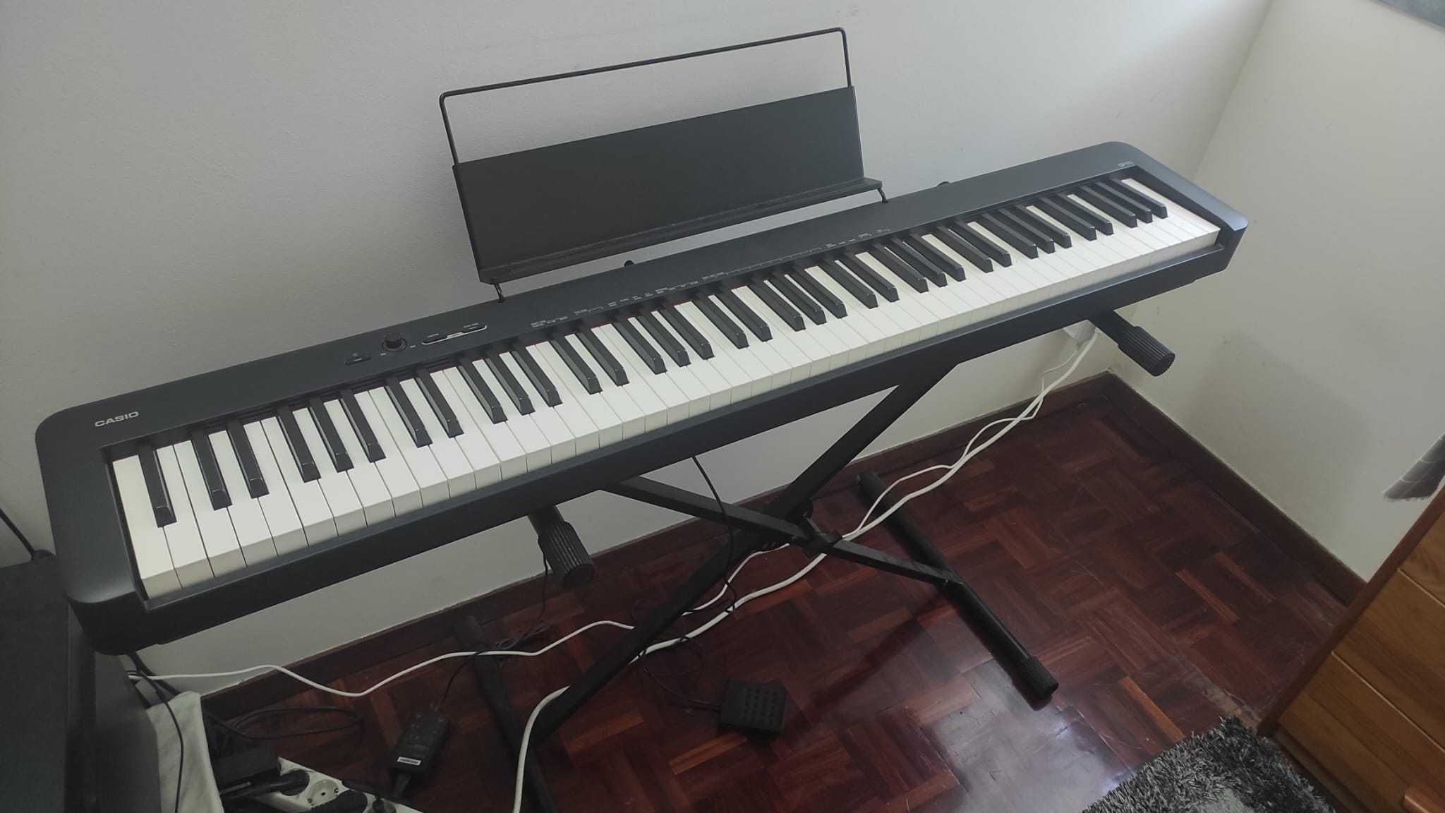 Piano Digital Casio CDP-S110 + Suporte