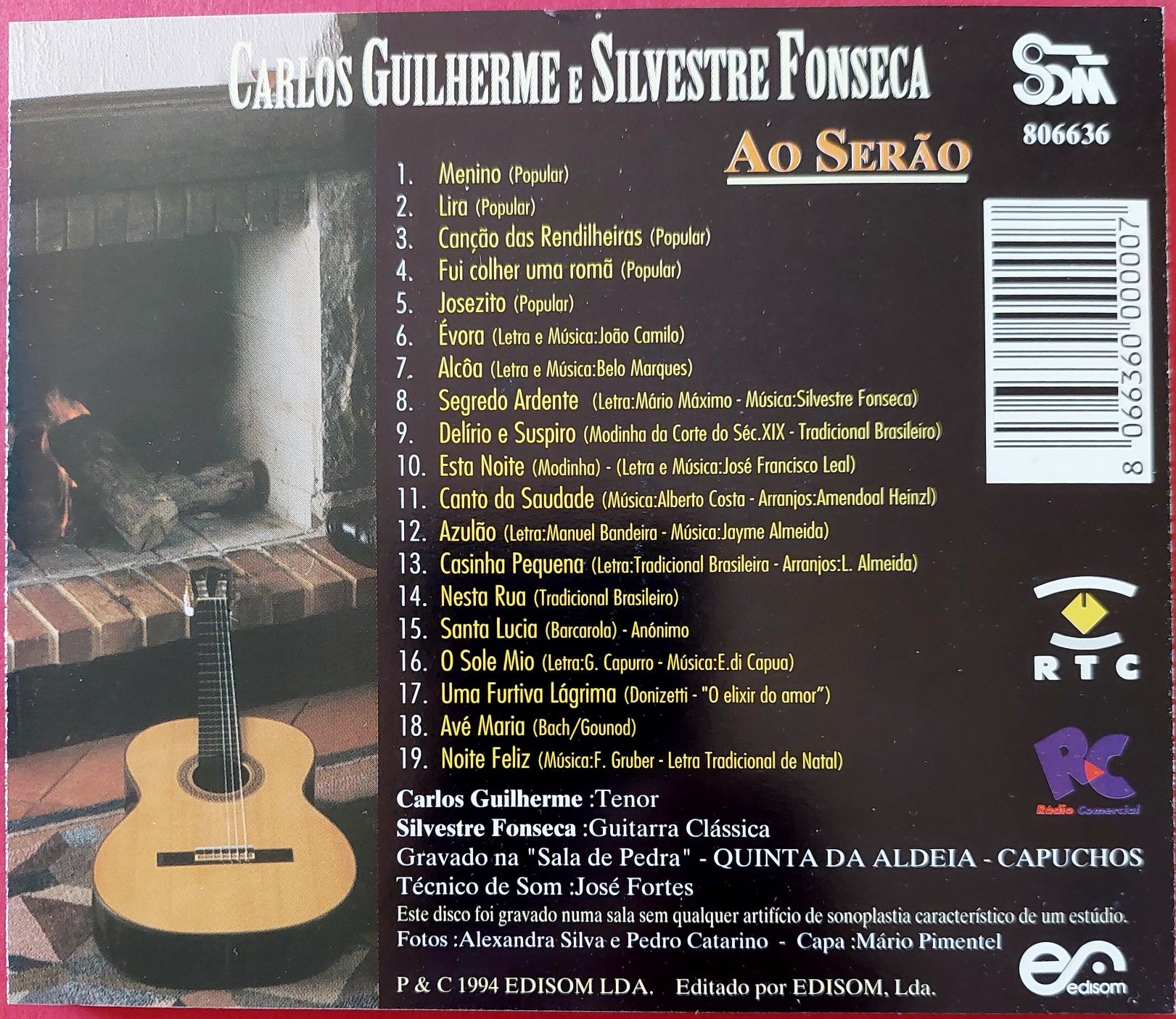 CD Carlos GUILHERME e Silvestre Fonseca