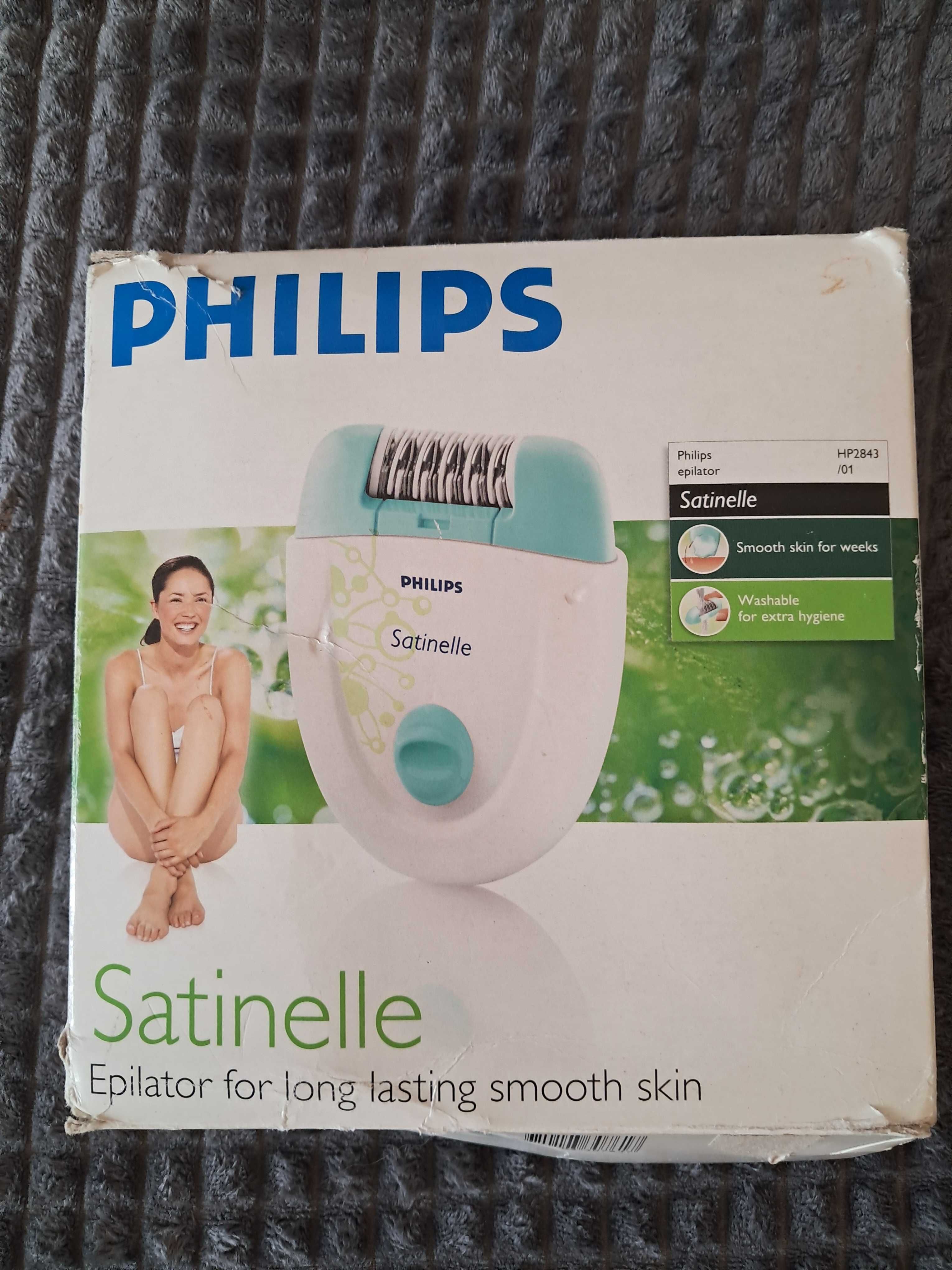 Эпилятор Philips 2843/01 БУ в отличном состоянии (использовался 1 раз)