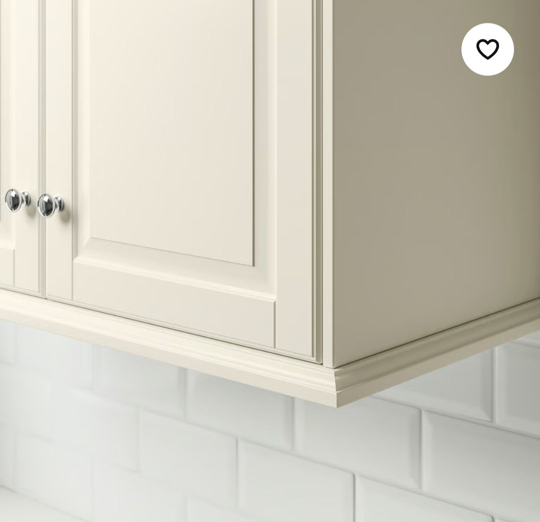 Listwa dekoracyjna Ikea BODBYN KREMOWA metod