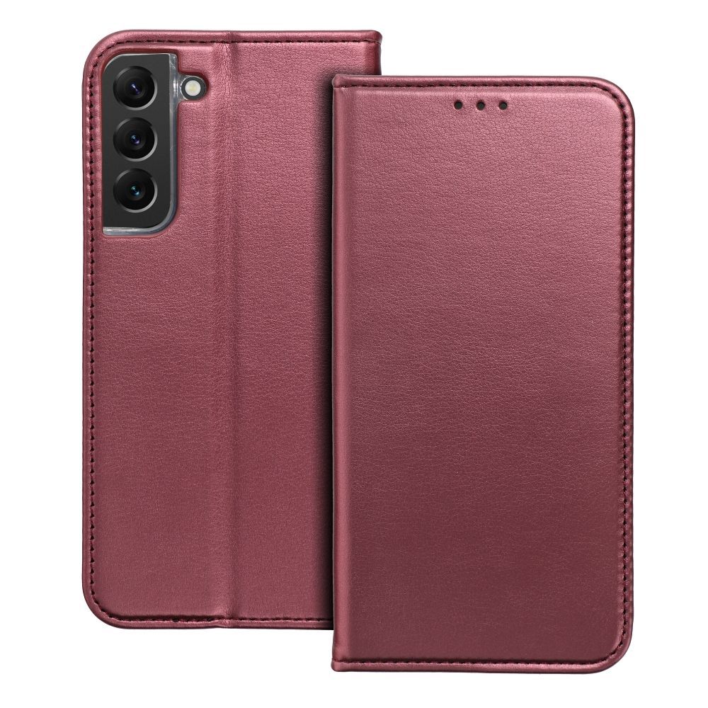 Etui Kabura Smart Magneto Do Samsung A36 Burgundowy