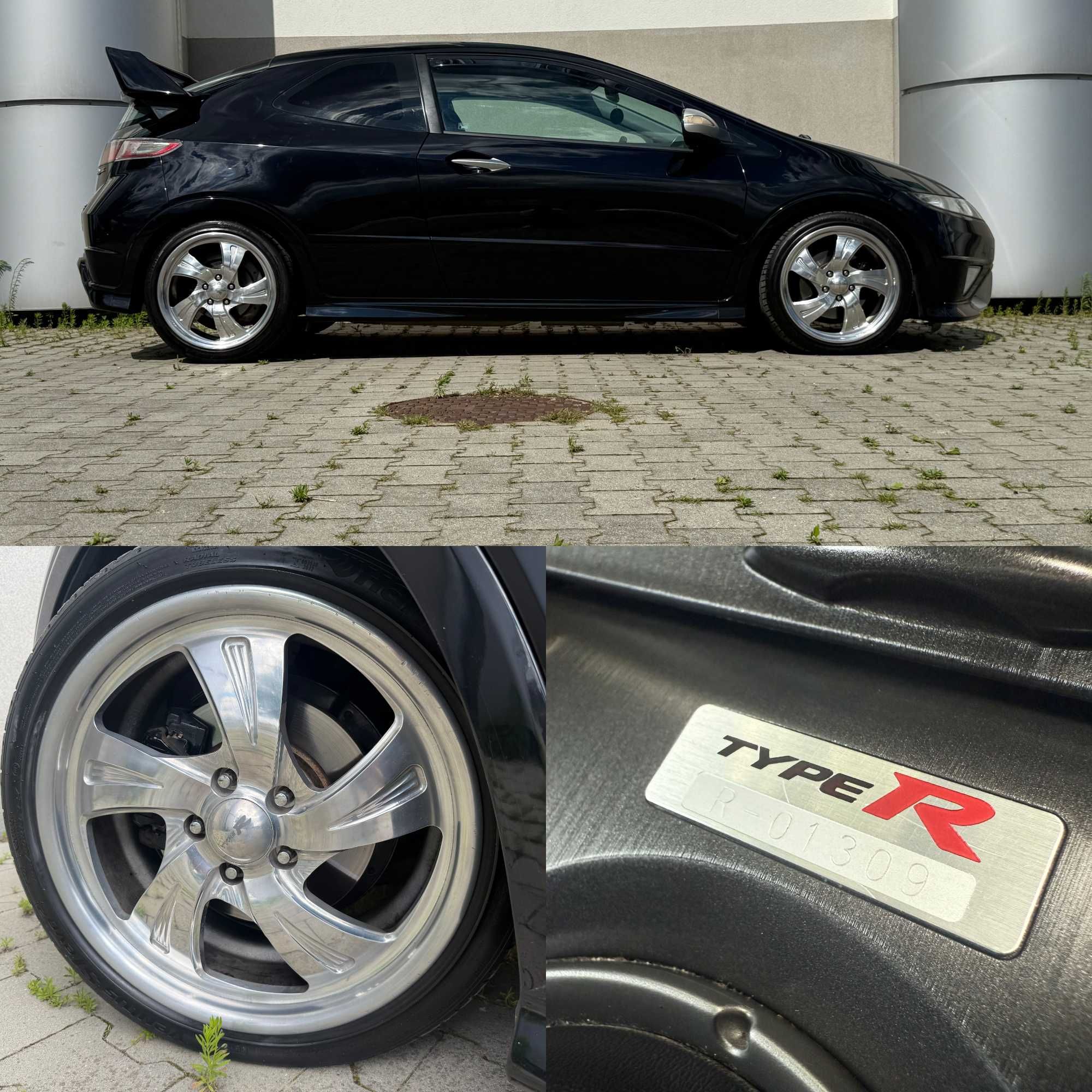 Honda Civic TypeR JAK NOWA 201KM Klima Alu18 120tys.km Oryginał Recaro