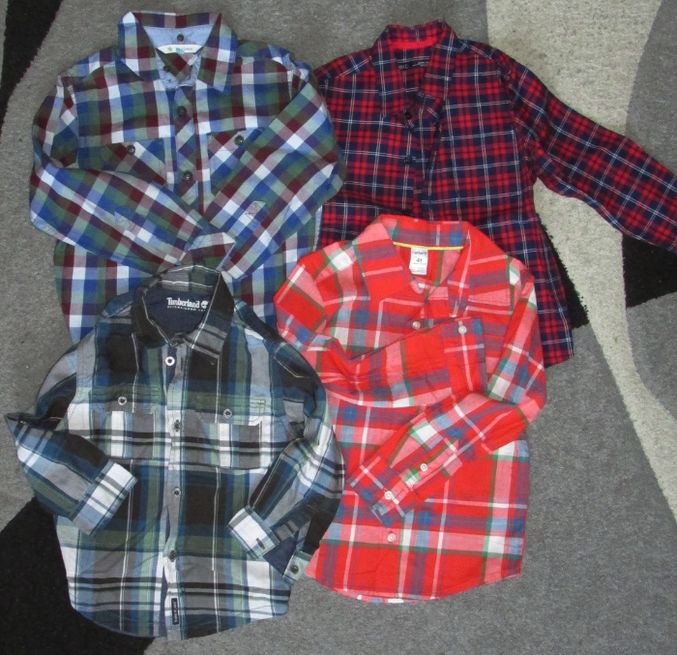 Продам крутые рубашки фирмы Carter*s на мальчика 4 лет