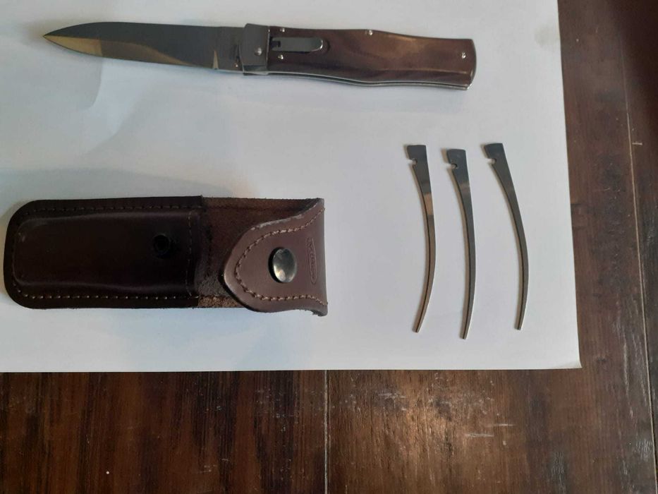 noż sprężynowy Mikov Predator - zestaw