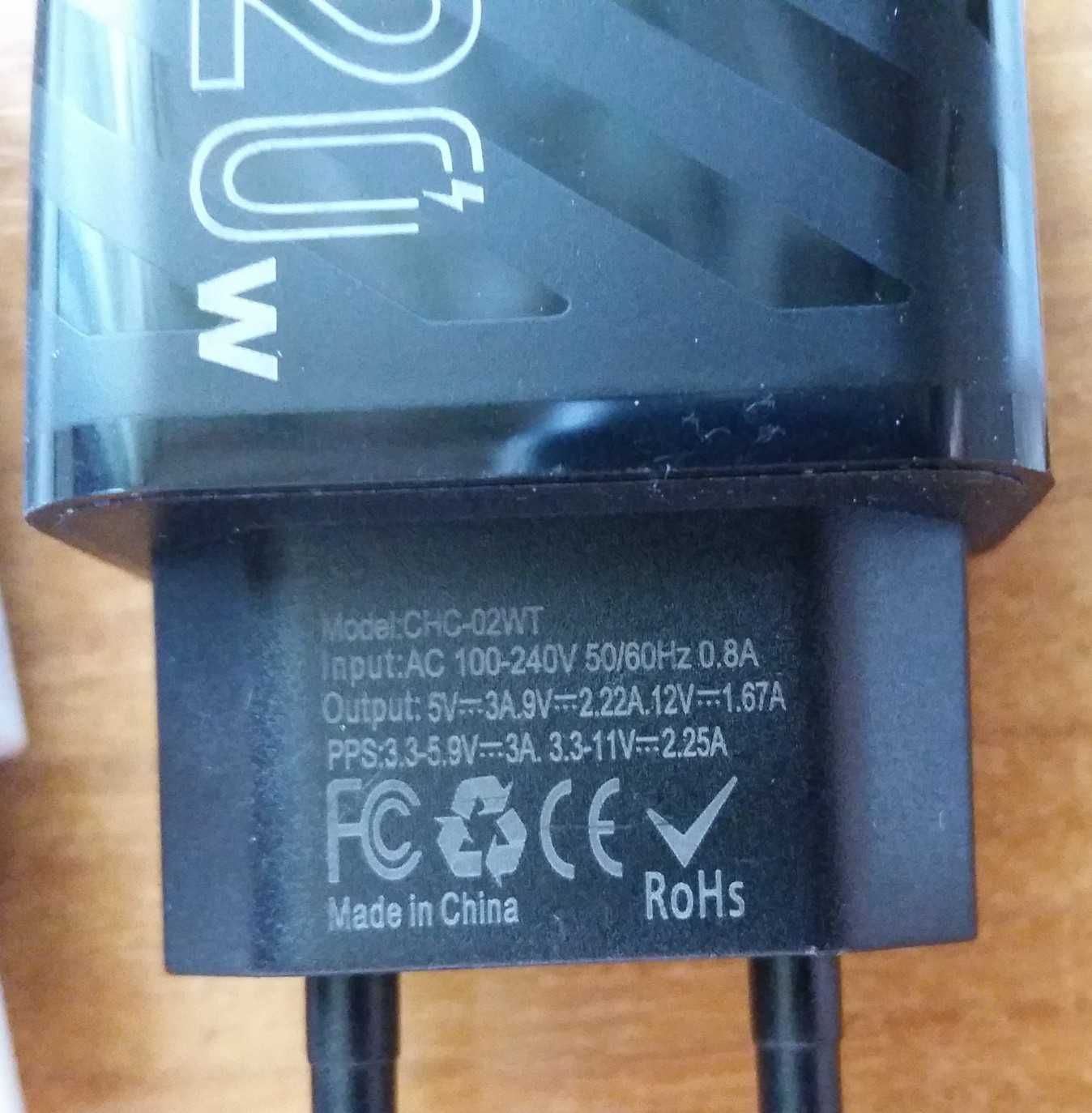 Блочок USB 10W Xiaomi, Lenovo / Type-C 20W QC PD3.0 Remzona. Зарядное