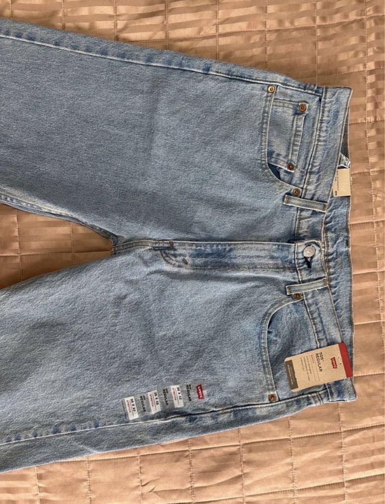 Чоловічі джинси Levis 505 35x32 (мужские джинсы левайс)