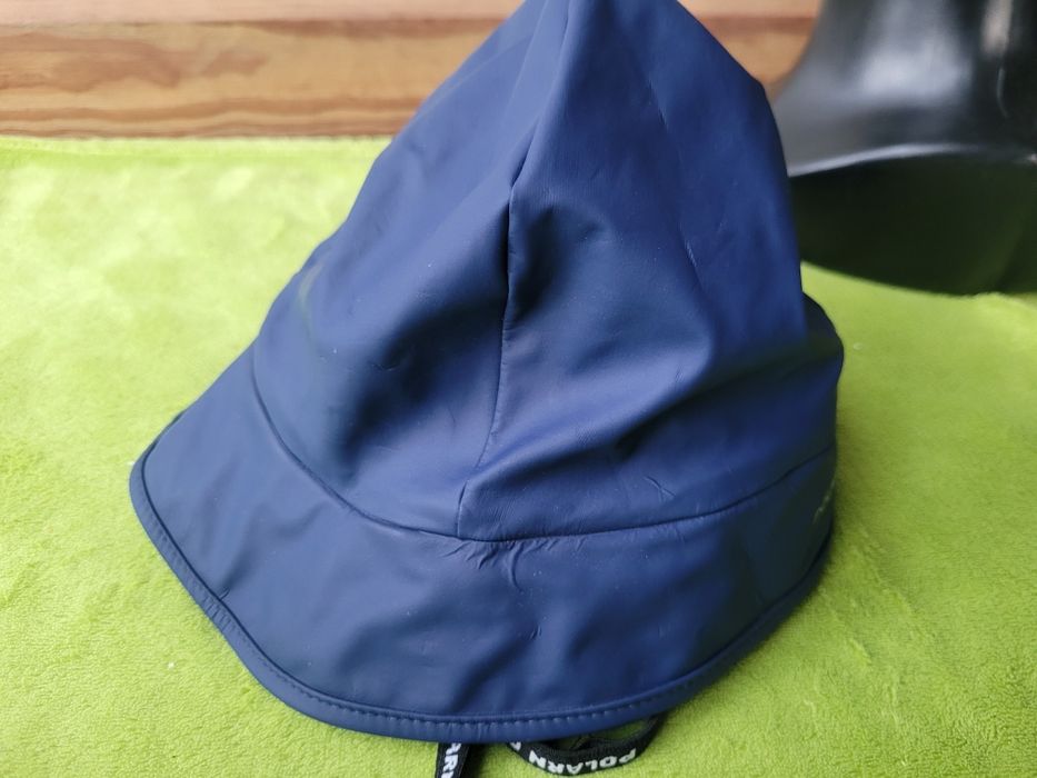 Czapka przeciwdeszczowa r 50 kapelusz Polarn O.Pyret