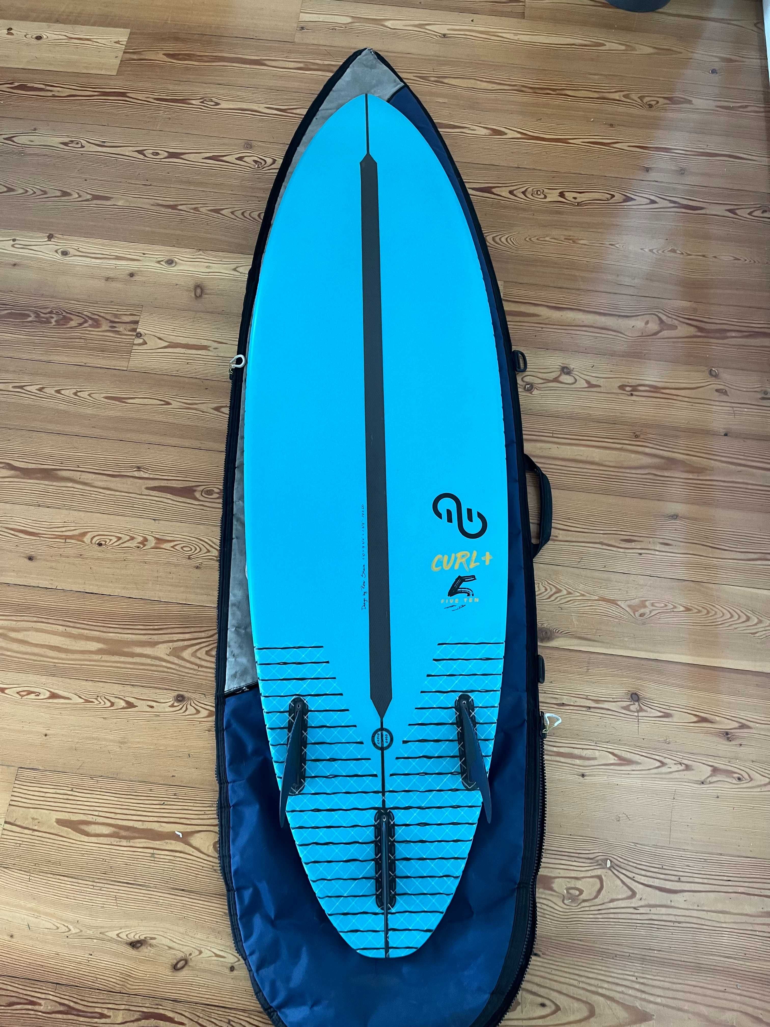 Prancha kitesurf Eleveight Curl+ V3 5'10'' como nova