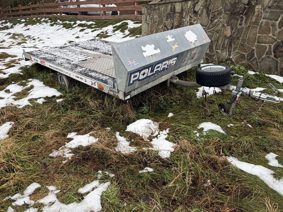 Przyczepa pod skuter sniezny Quada