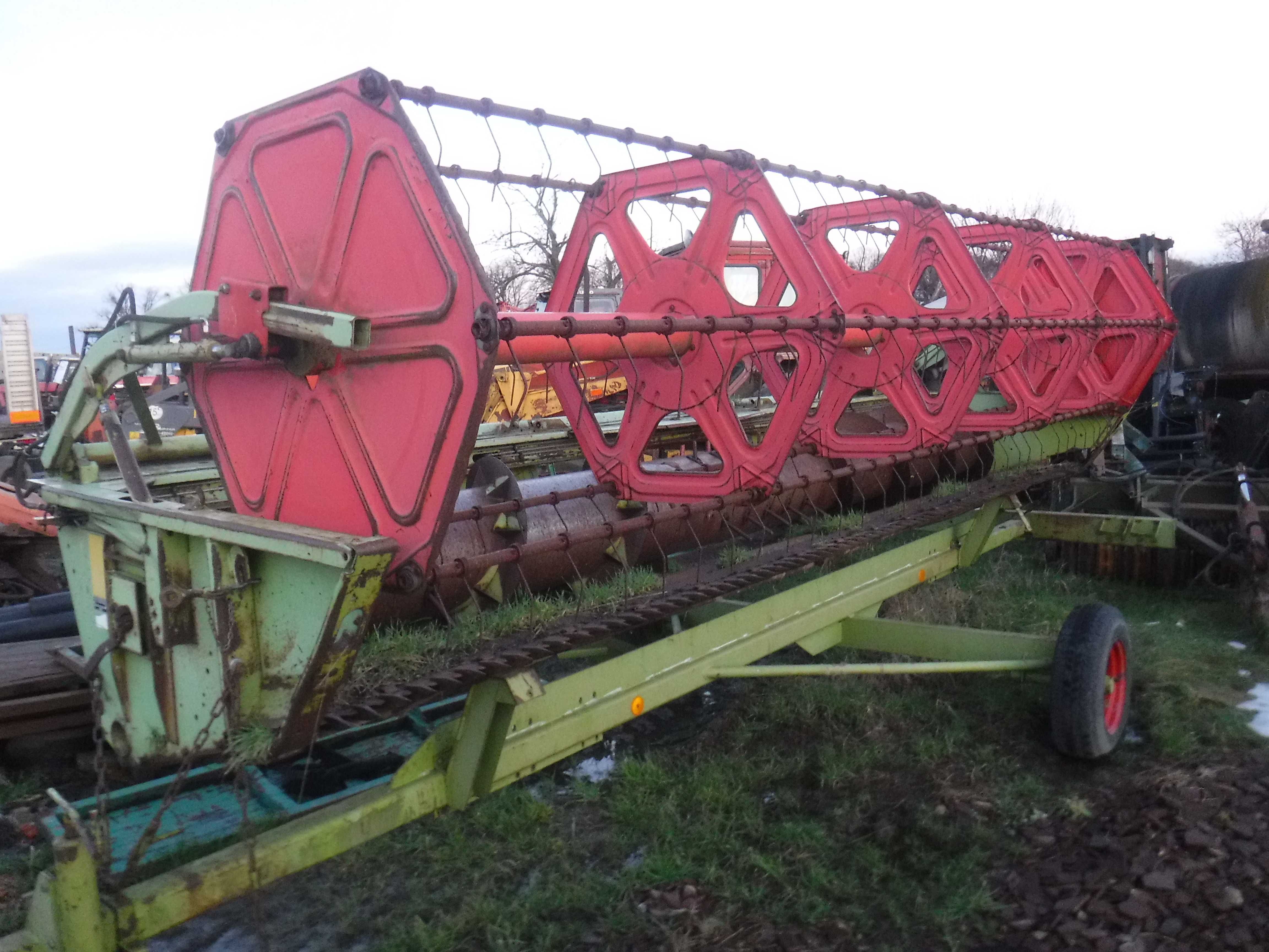 Kombajn Claas Dominator 108 SL jak John Deere 2266