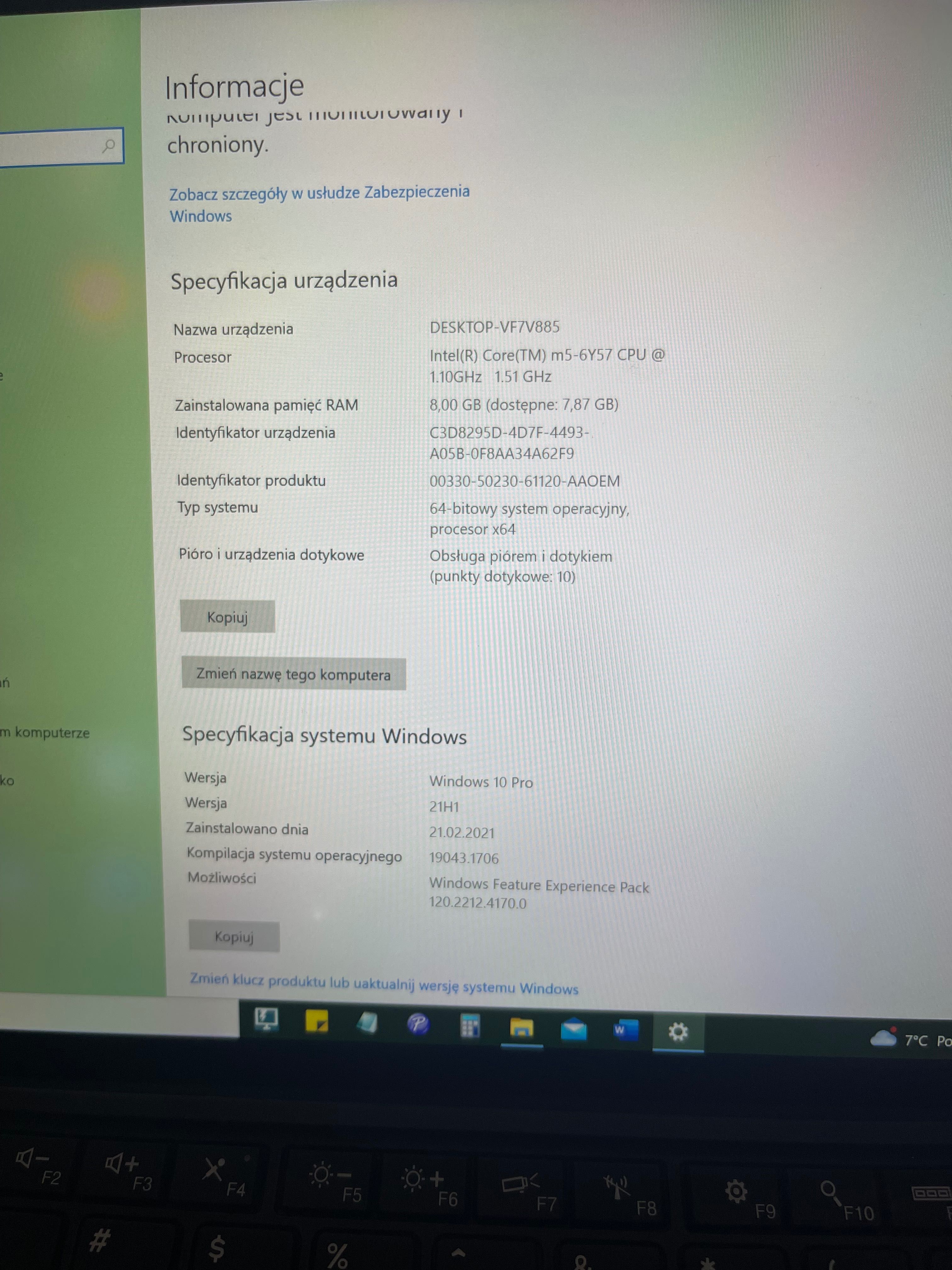 Laptop Lenovo ThinkPad X1 Tablet 2 Generacja Stan BDB Windows 10 Prof
