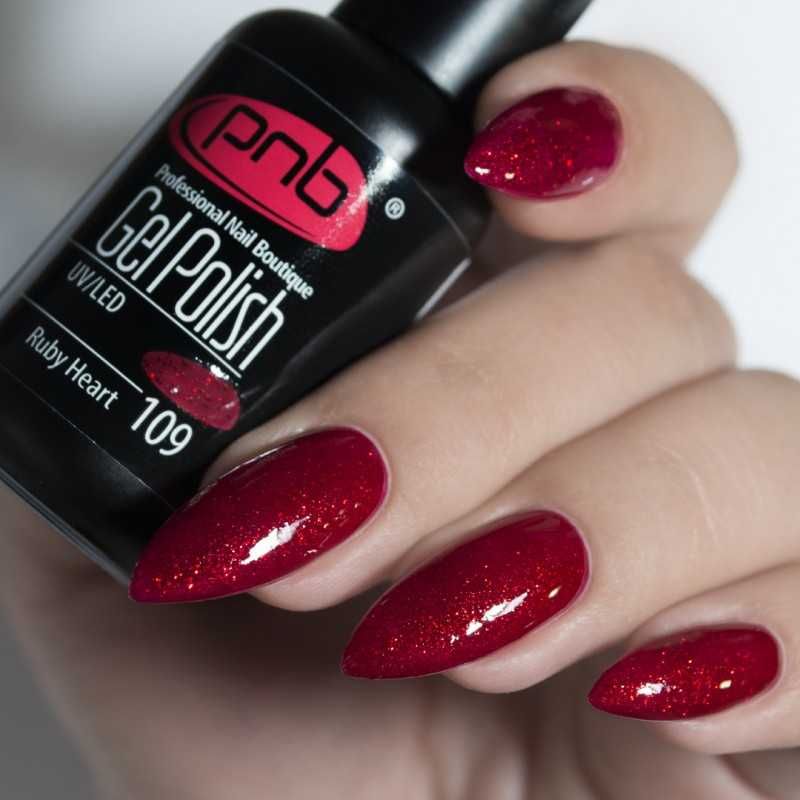 Гель-лак для ногтей PNB Gel Polish 8 мл, №108,№109, № 148, № 207