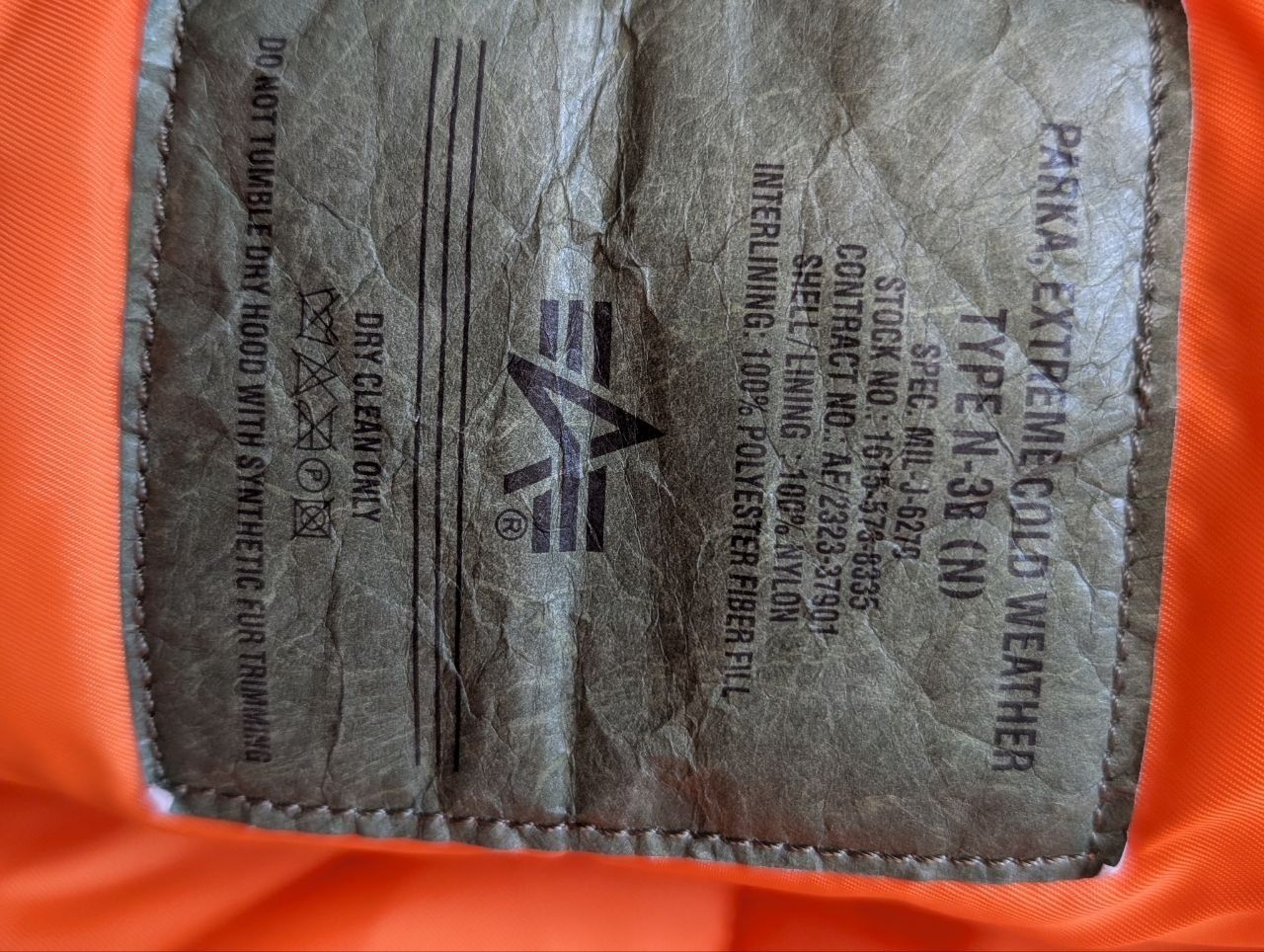 Легендарная Аляска Alpha Industries
