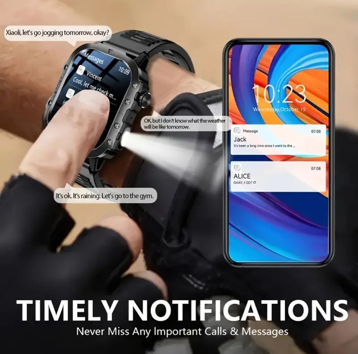 SIMSONPRО Смарт годинник для чоловіків з голосовими дзвінками ітд.