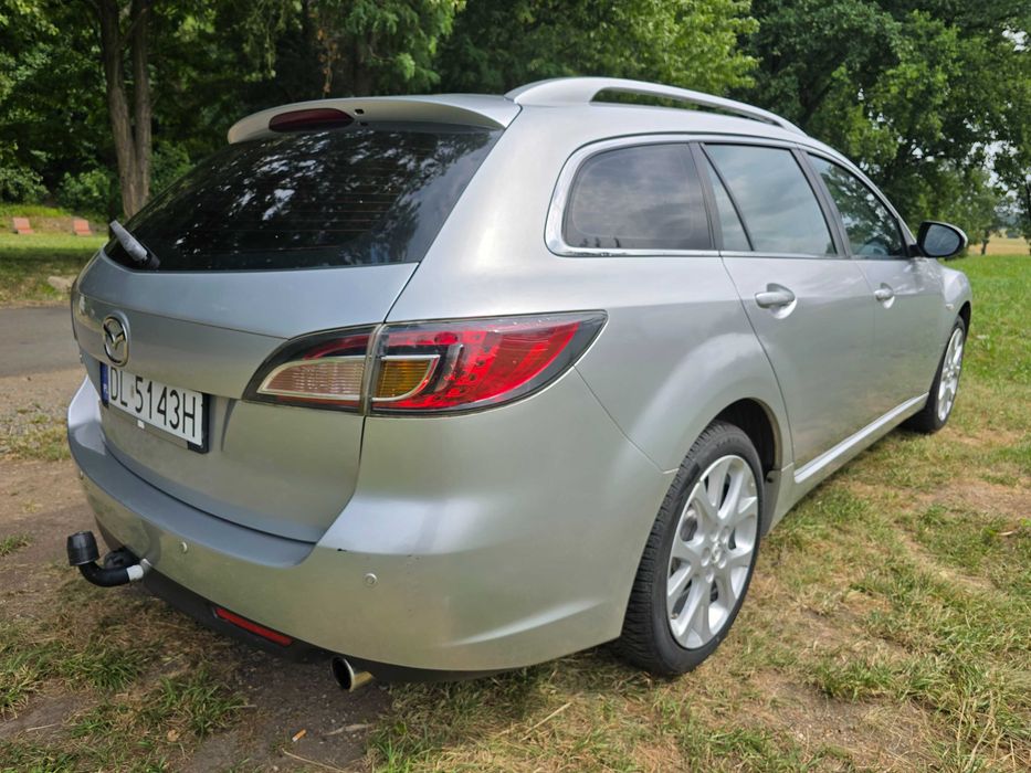 Mazda 6 GH kombi hak benzyna PIĘKNA Webasto na pilota ZOBACZ