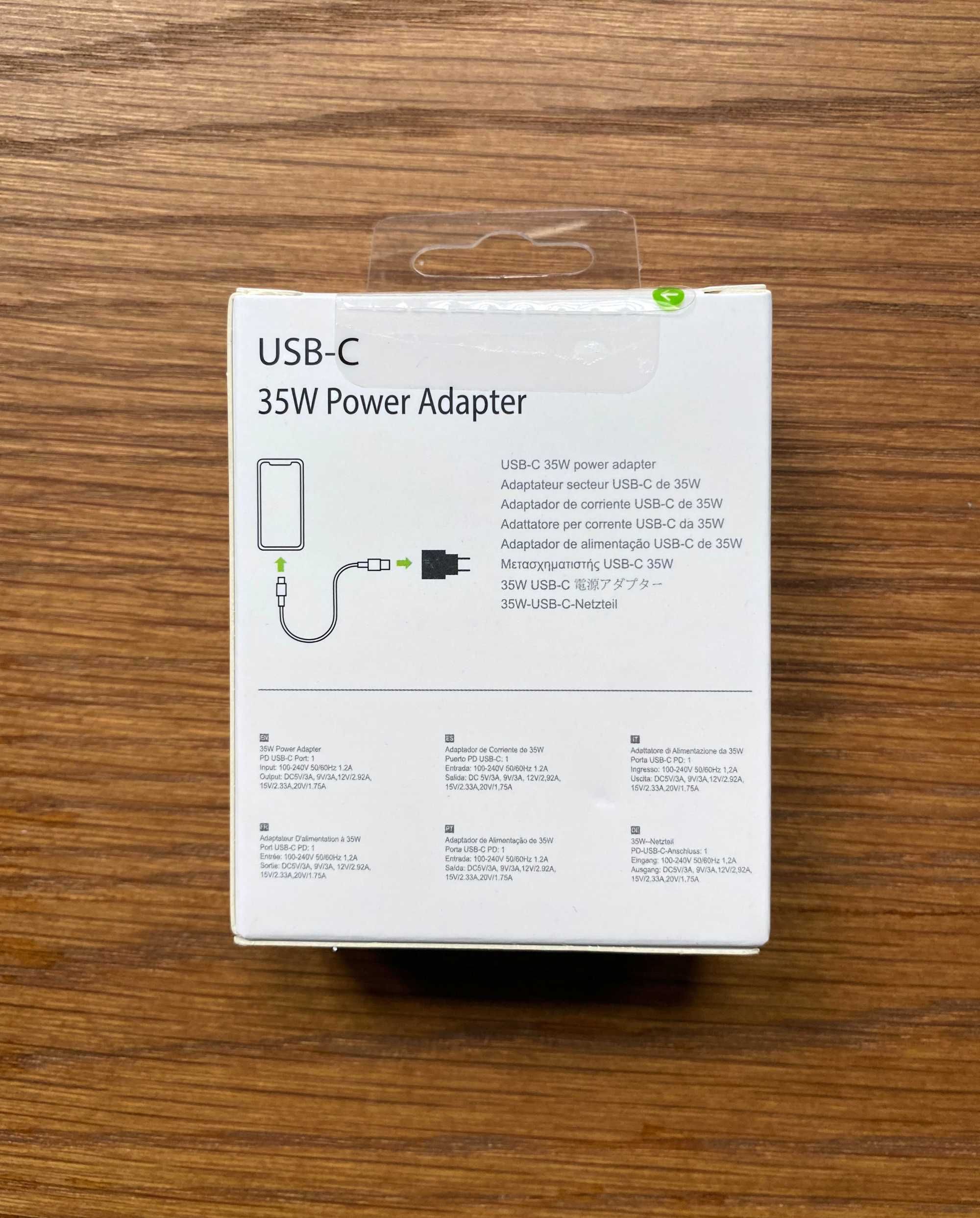 Carregador USB-C (Type-C) de 35W - Carregador Super Fast Charging 35W