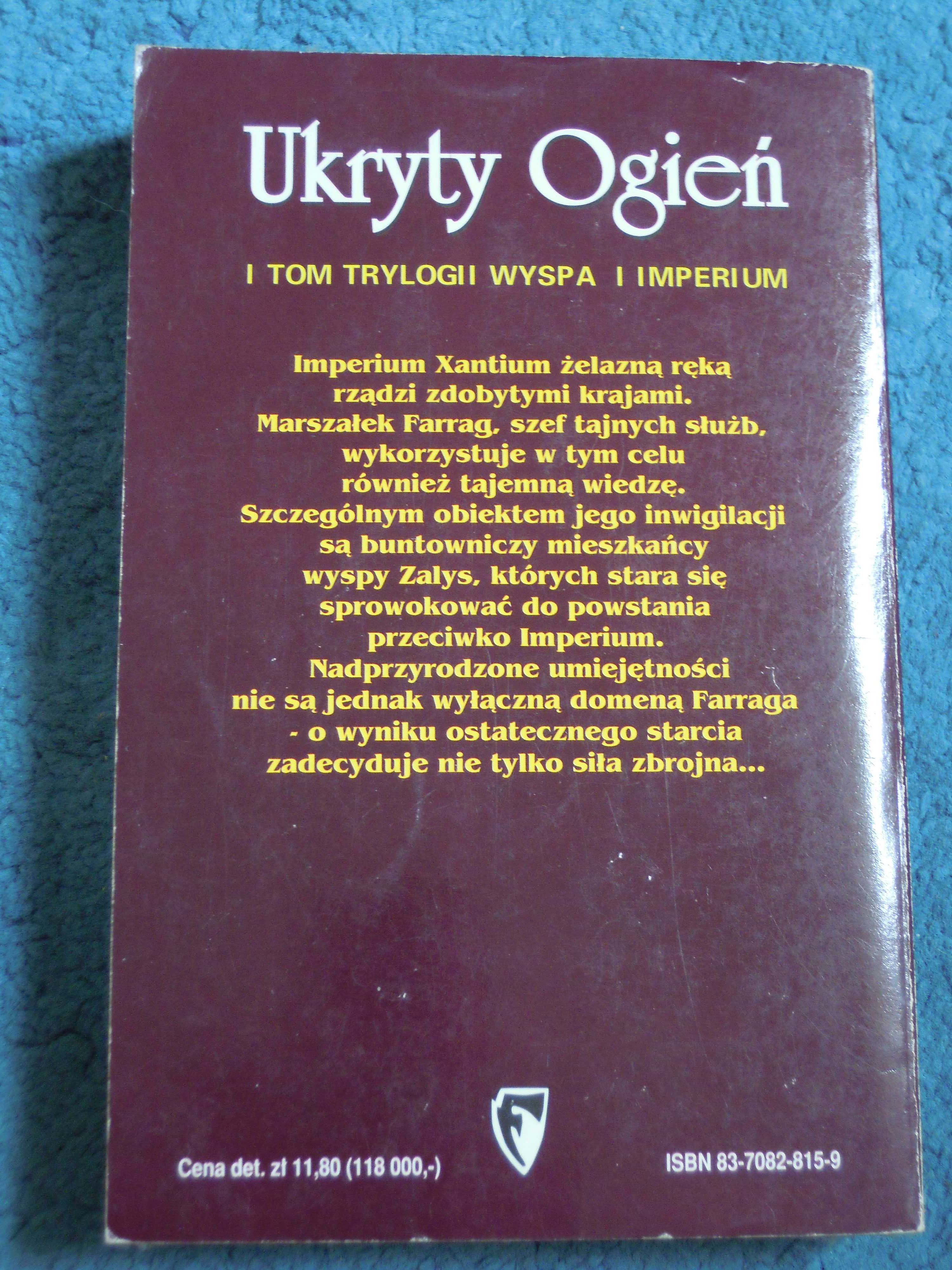 "Ukryty Ogień " Jonathan Wylie