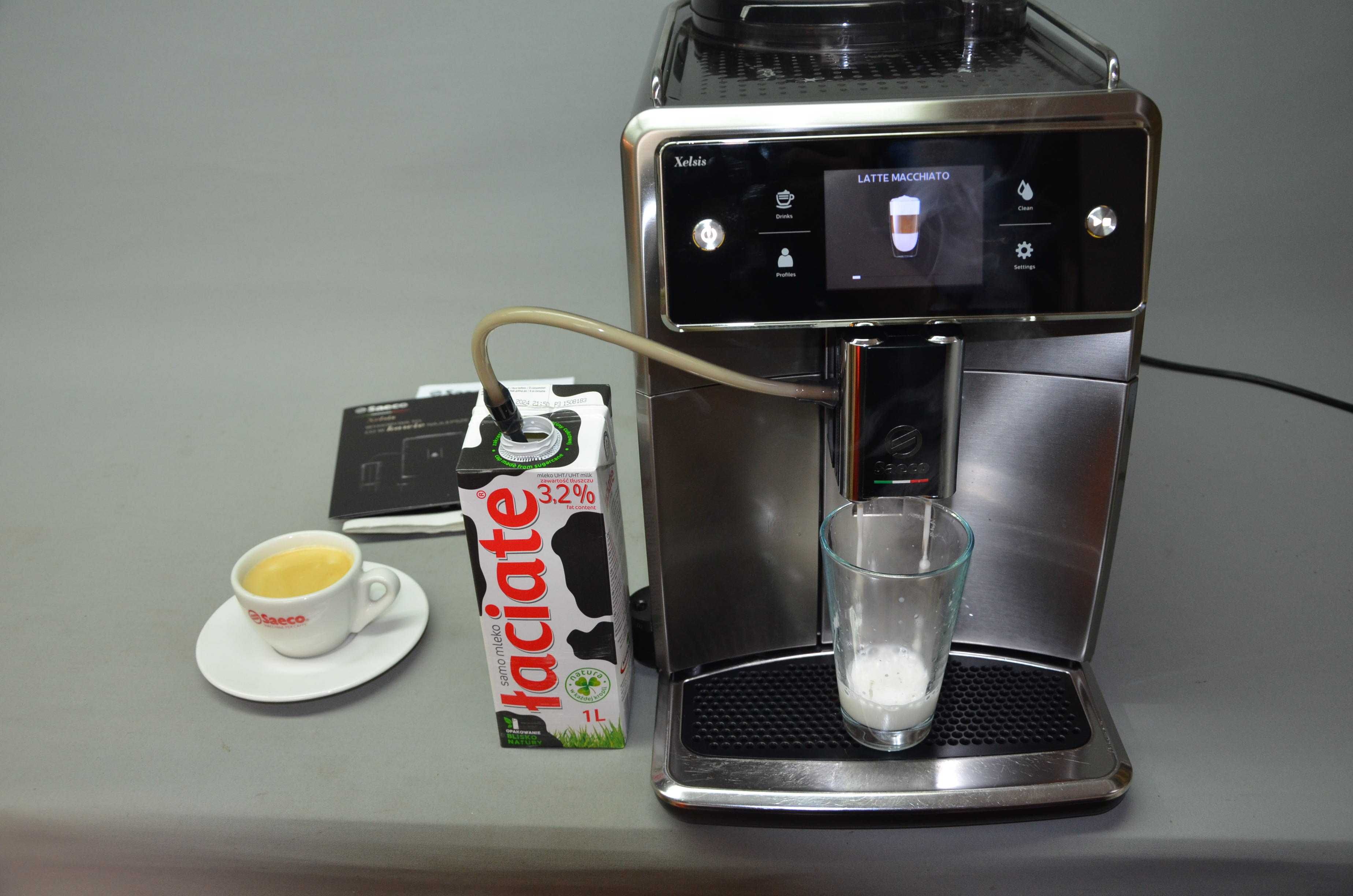 Saeco by Philips Xelsis SM7685 automatyczny ekspres ciśnieniowy kawy