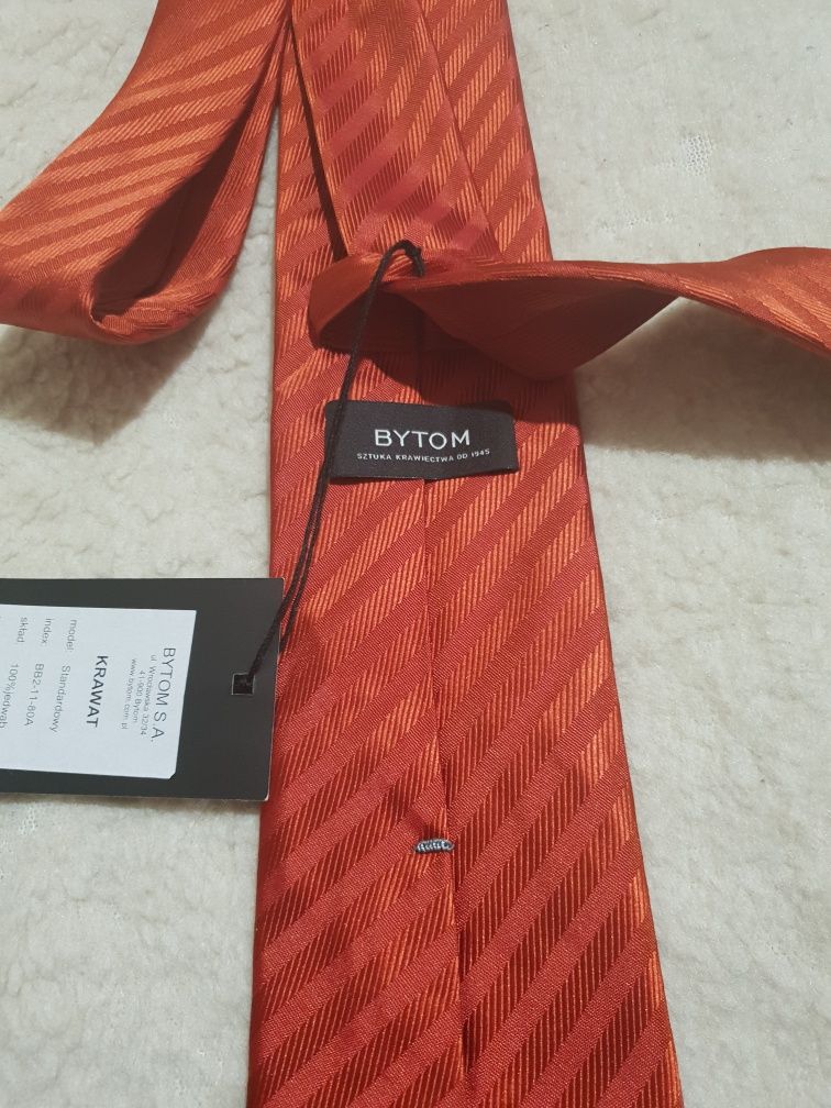 krawat nowy z metką BYTOM