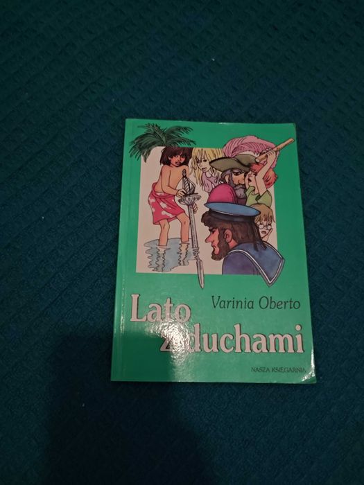 Książka - Varinia Oberto - Lato z duchami [używana]