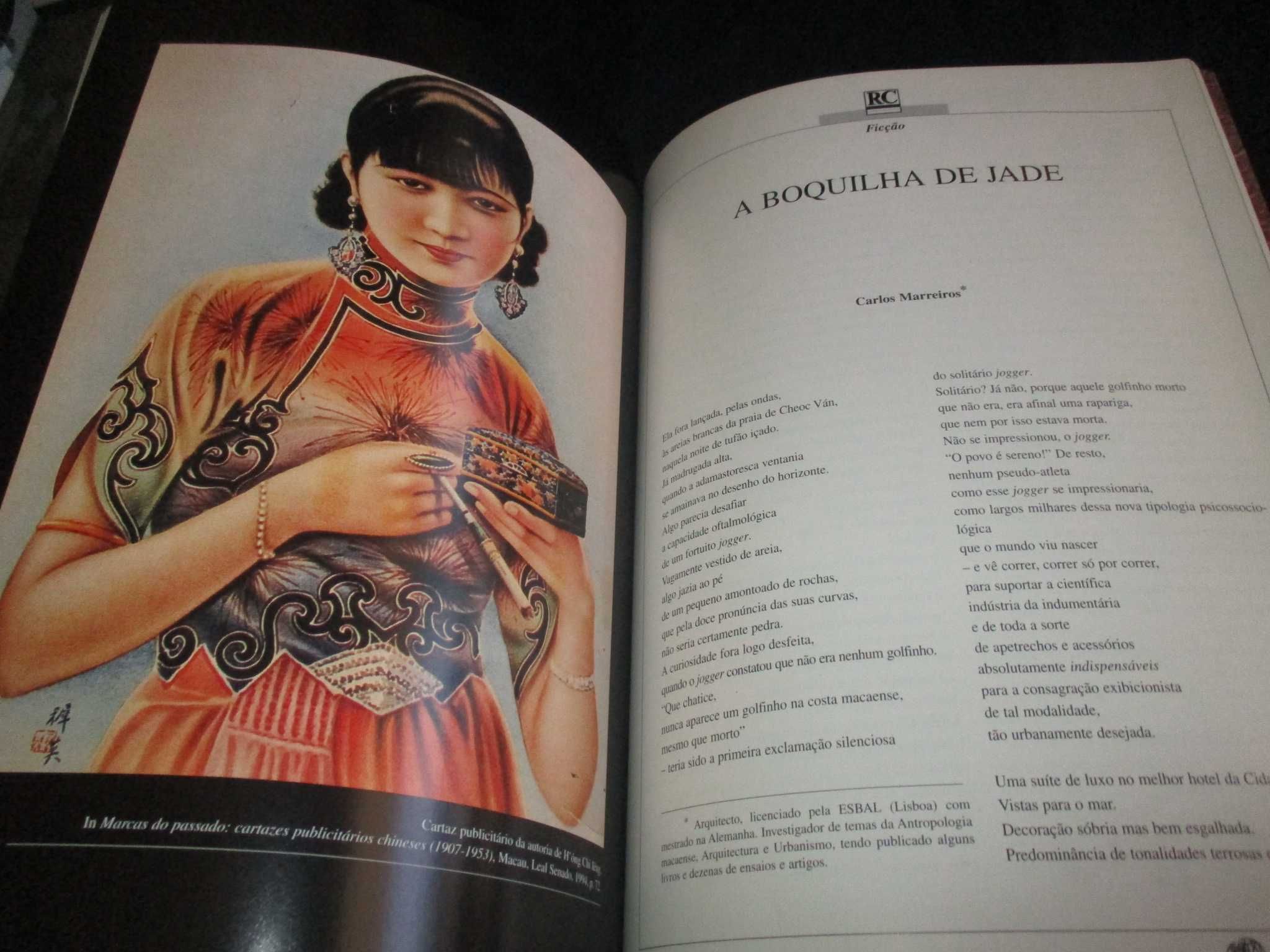Livro Revista de Cultura A Mulher em Macau e na China