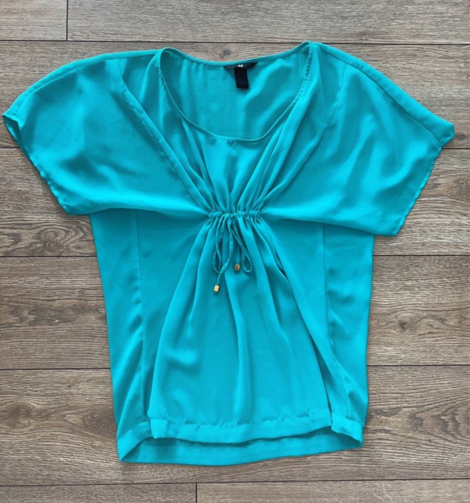 Tunika plażowa wiązana H&M r. 36