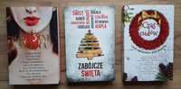 3 książki o tematyce świątecznej, opowiadania różnych autorów