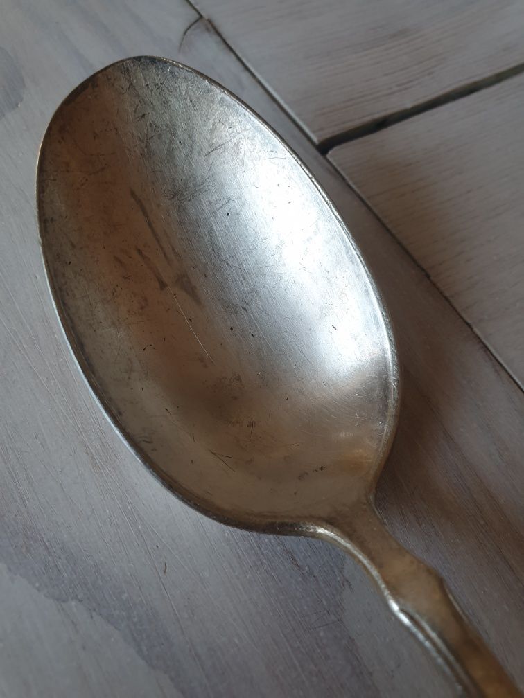Stara srebrna przedwojenna łyżka