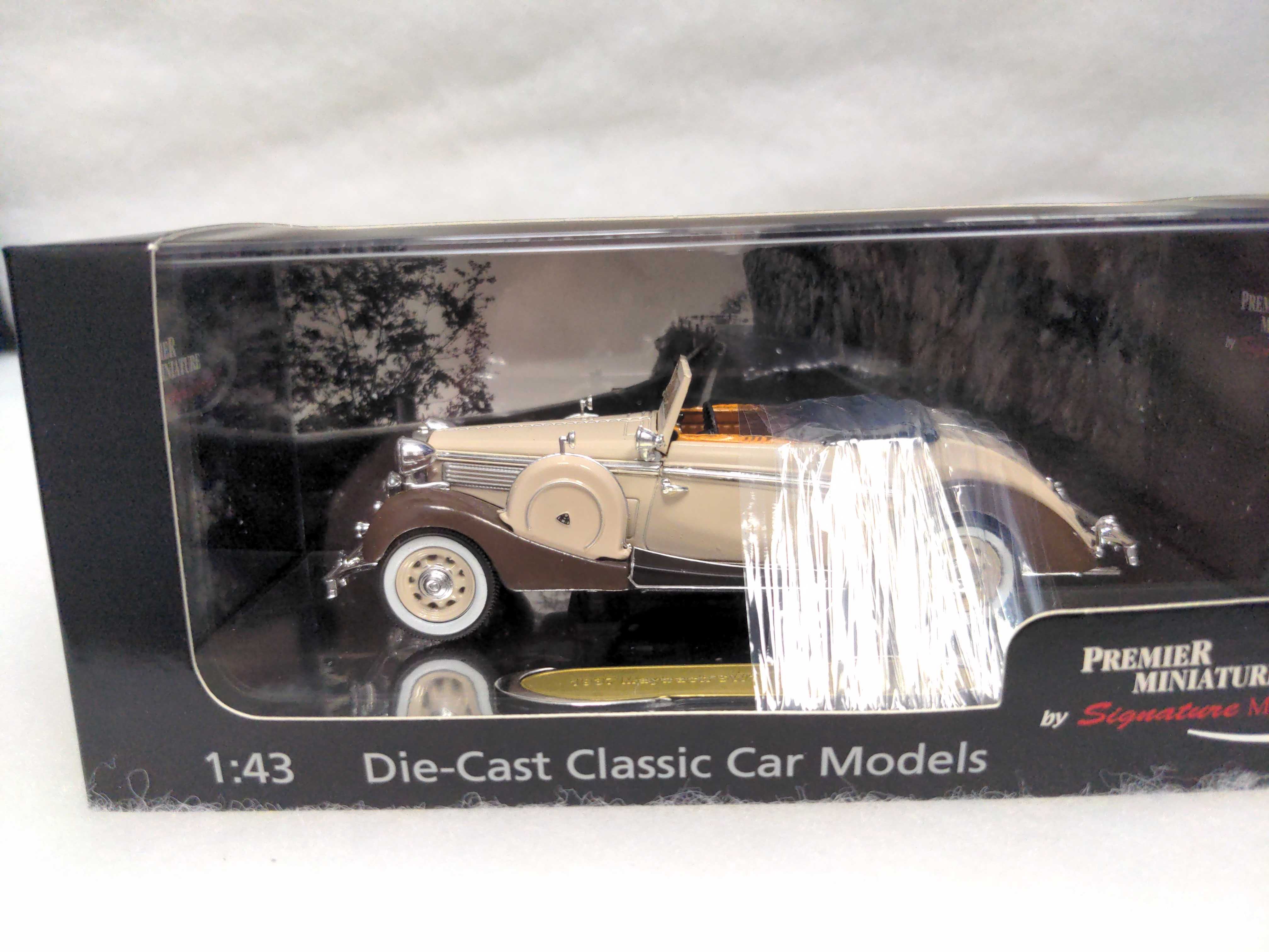 Kolekcjonerski model Maybach SW38 SpohnCabriolet Signature Models 1/43