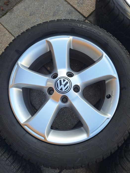 Koła zimowe VW Passat B6 Golf Caddy touran 5x112  205 55 r16 24r.