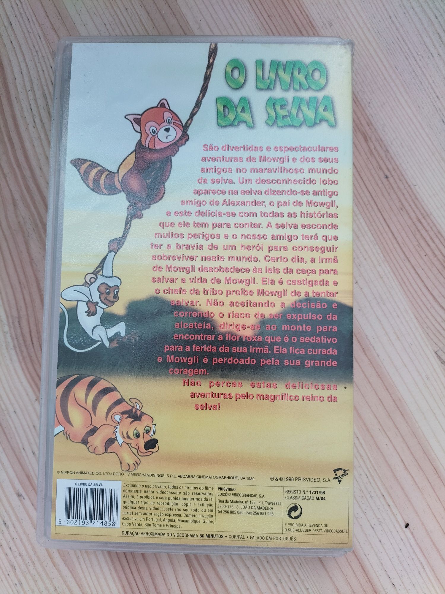 VHS - O livro da selva