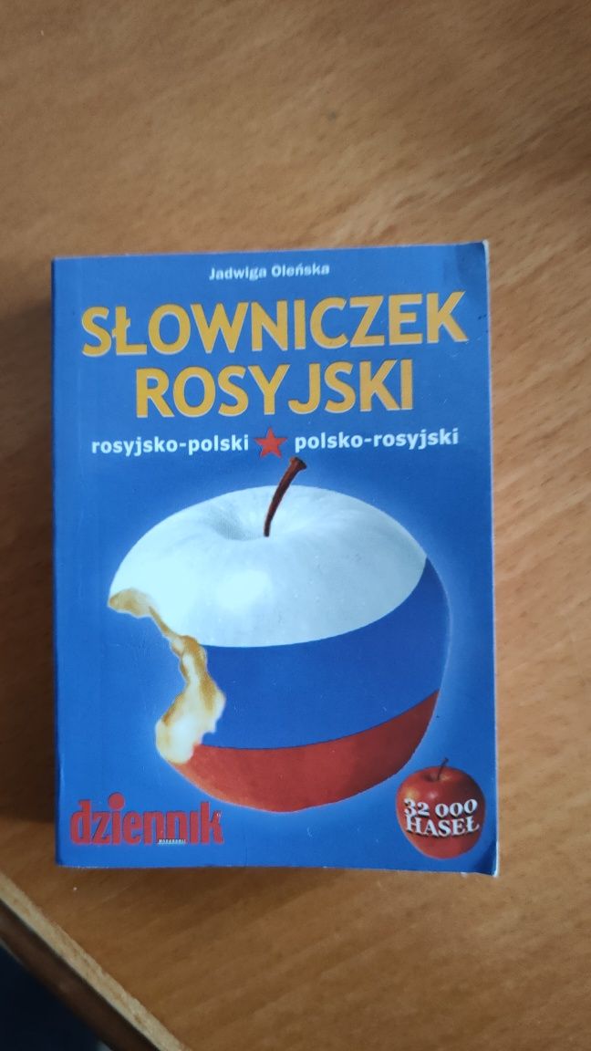 Słownik Słowniczek rosyjski Jadwiga Oleńska