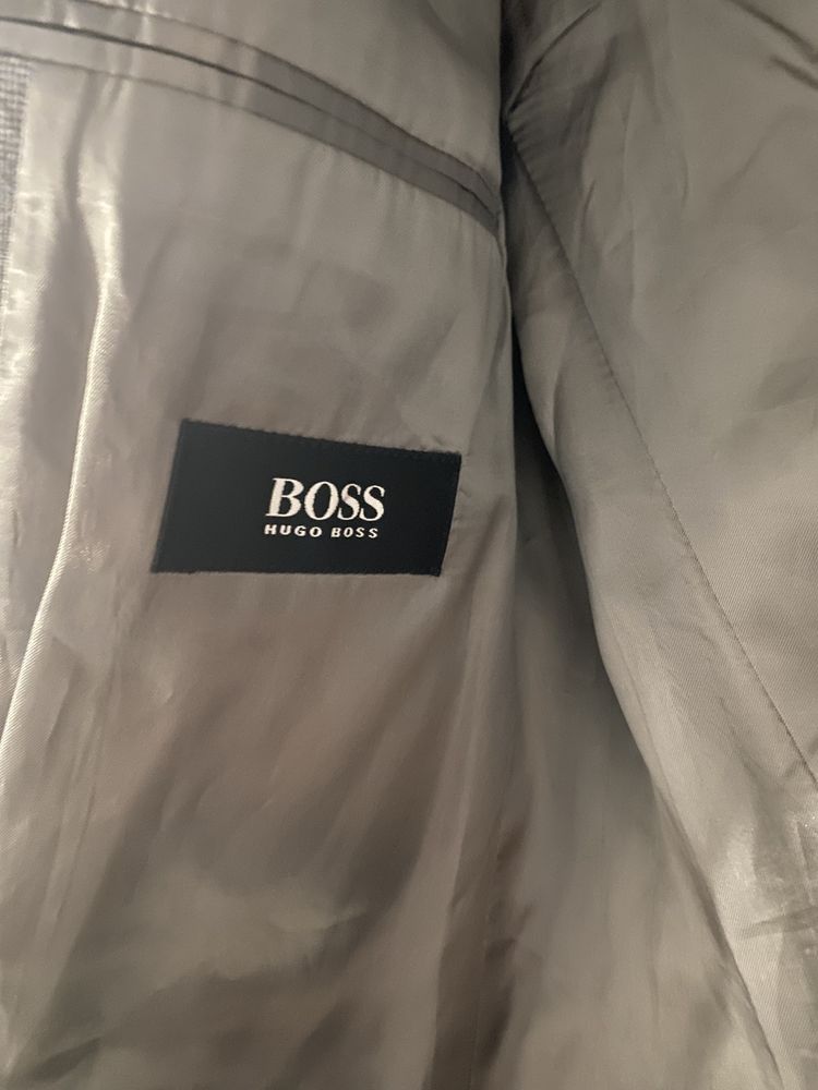 Marynarka szara krata Hugo Boss 48 M L