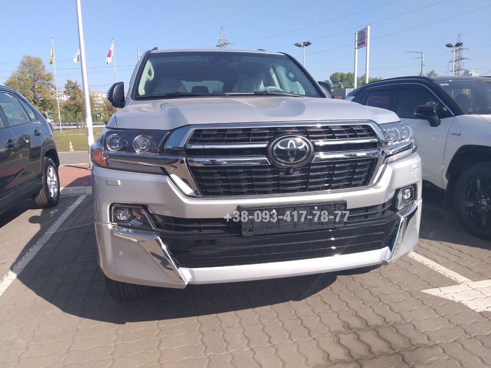 Обвес Toyota Land Cruiser LC200 Губа юбка Executive Lounge Рестайлинг