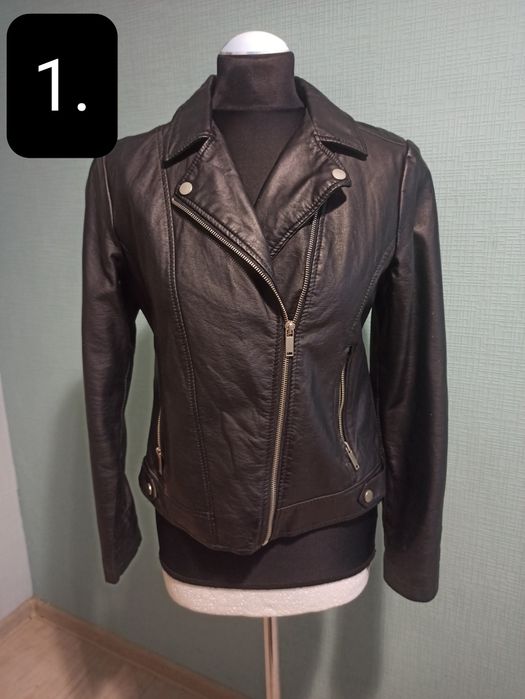 Куртки жіночі. ( 4 шт) Еко шкіра. Розмір S, М.