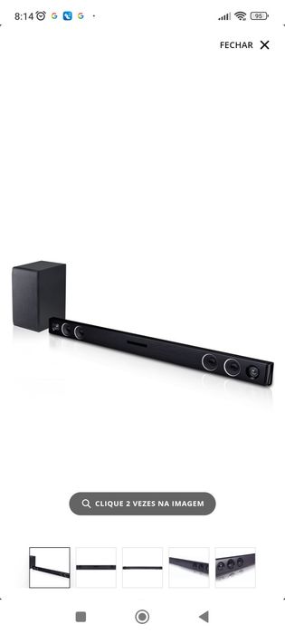 A coluna de som de cinema em casa