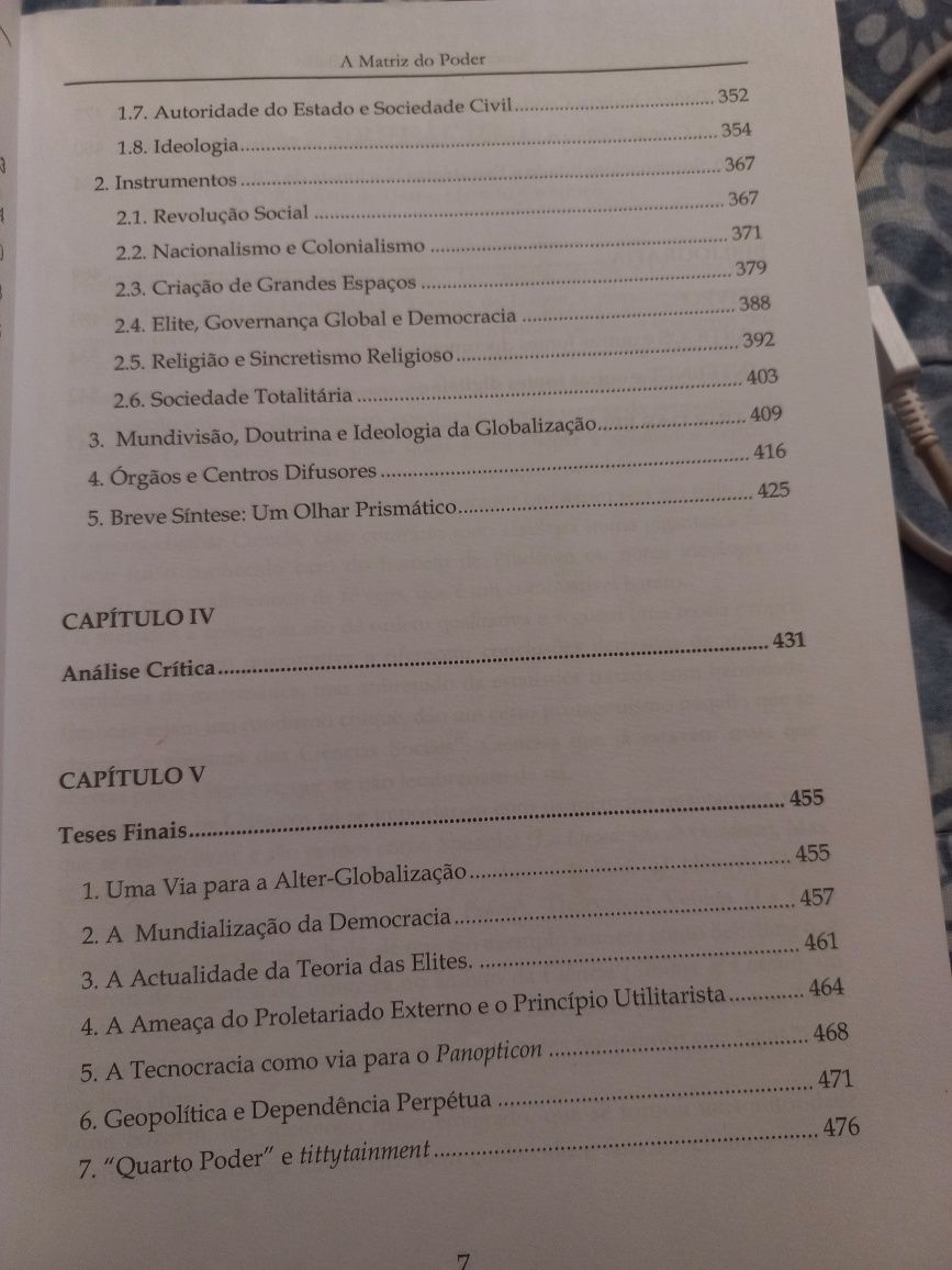 A Matriz do Poder